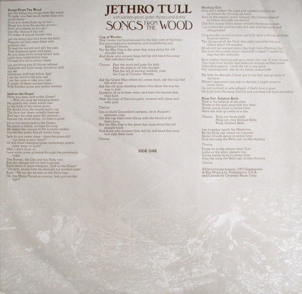 Jethro Tull - Songs From The Wood