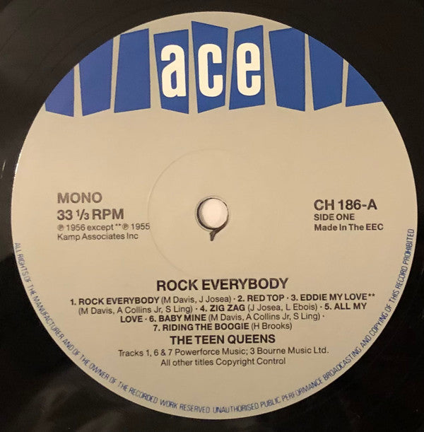 The Teen Queens - Rock Everybody - LP
