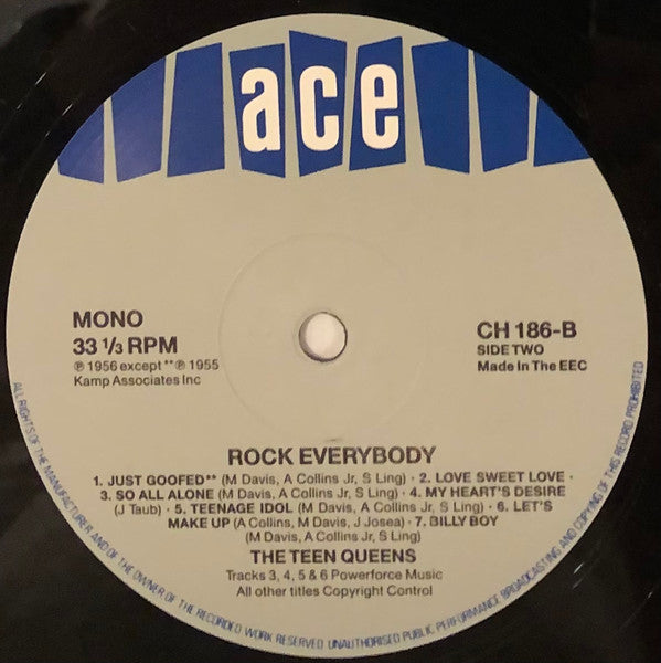 The Teen Queens - Rock Everybody - LP