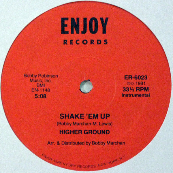 Higher Ground  - Shake 'Em Up - LP