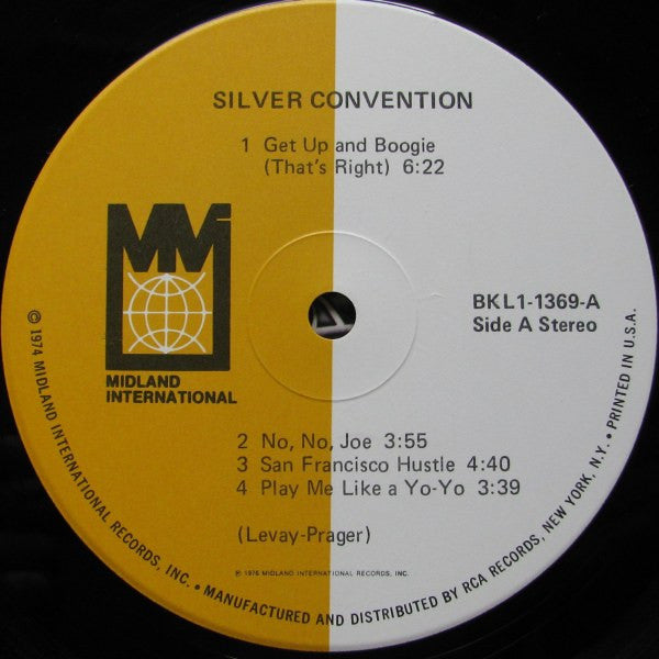 Silver Convention - Silver Convention - LP