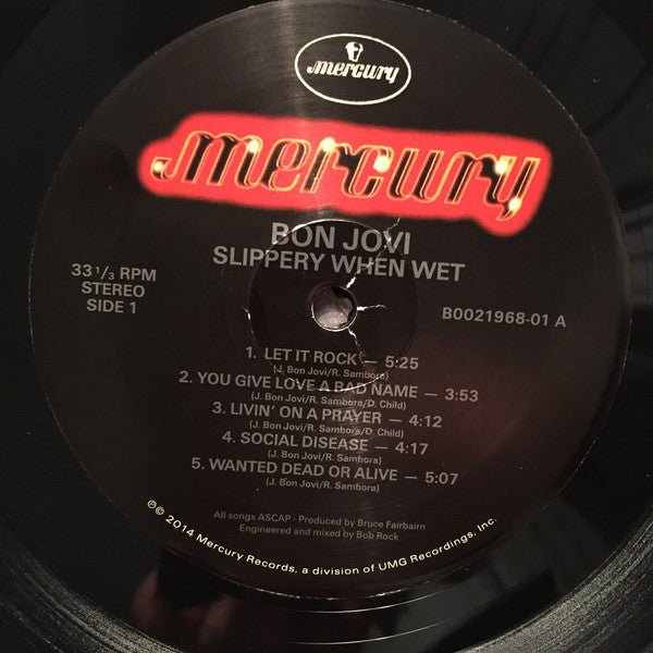 Bon Jovi - Slippery When Wet - LP