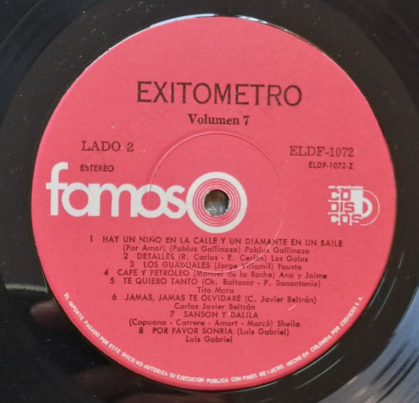 Various - Exitometro Vol. 7 - LP