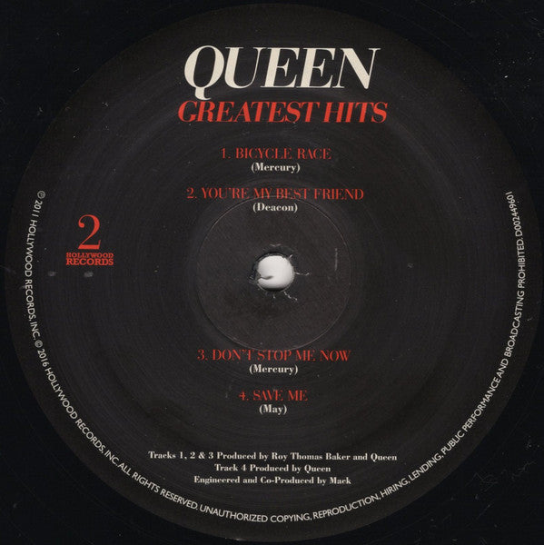 Queen - Greatest Hits - LP