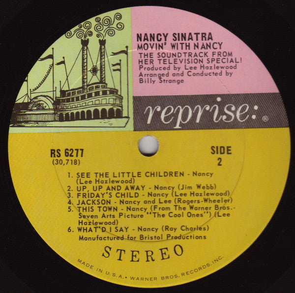 Nancy Sinatra - Movin' With Nancy - LP