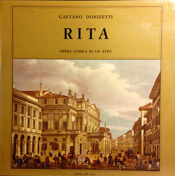 Gaetano Donizetti - Rita: Opera Comica In Un Atto - LP
