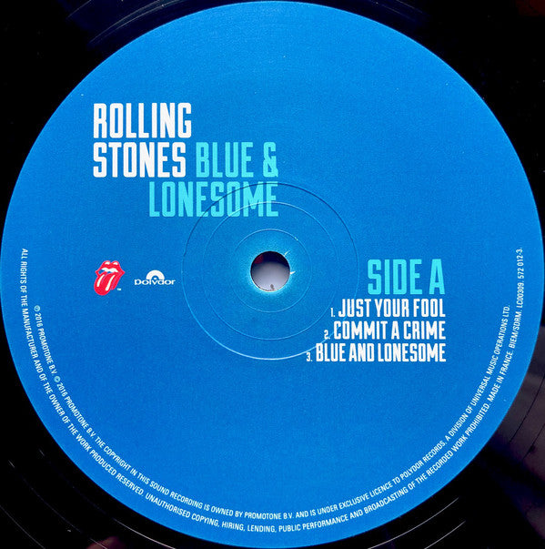 The Rolling Stones - Blue & Lonesome