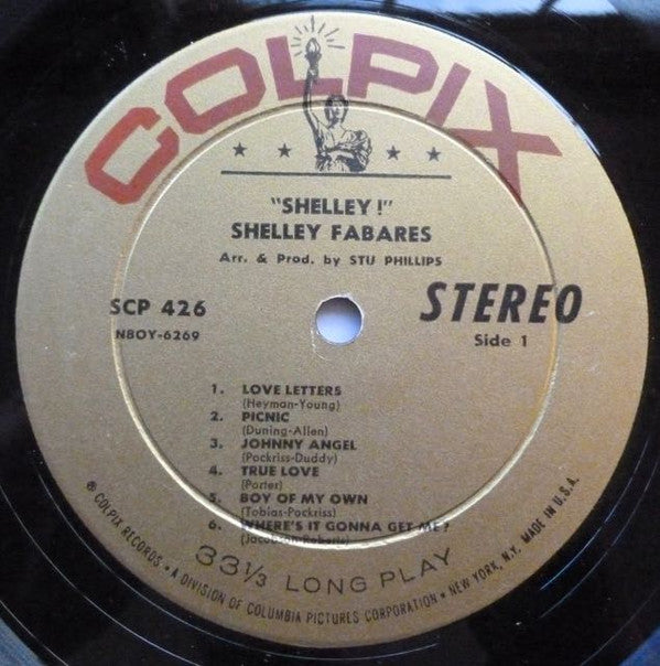 Shelley Fabares - Shelley! - LP