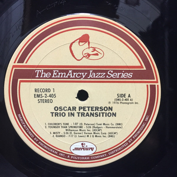 Oscar Peterson - Trio In Transition - LP