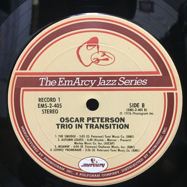 Oscar Peterson - Trio In Transition - LP