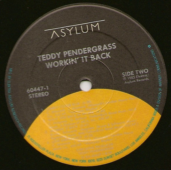 Teddy Pendergrass - Workin' It Back - LP