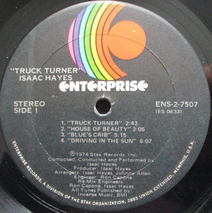 Isaac Hayes - Truck Turner (Original Soundtrack) - LP