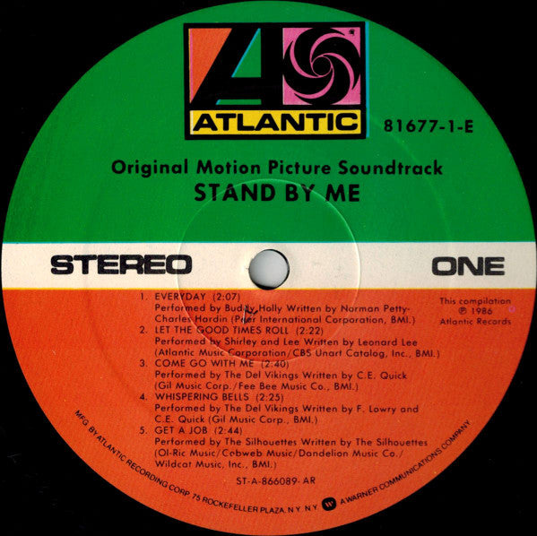Various - Stand By Me (Original Motion Picture Soundtrack) - LP