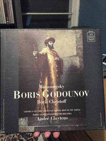 Moussorgsky* - Boris Christoff, Chorus Of The National Opera House Of Sofia*, Paris Conservatory Orchestra*, André Cluytens - Boris Godounov - LP