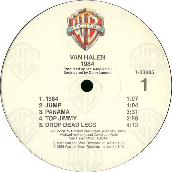 Van Halen - 1984 - LP