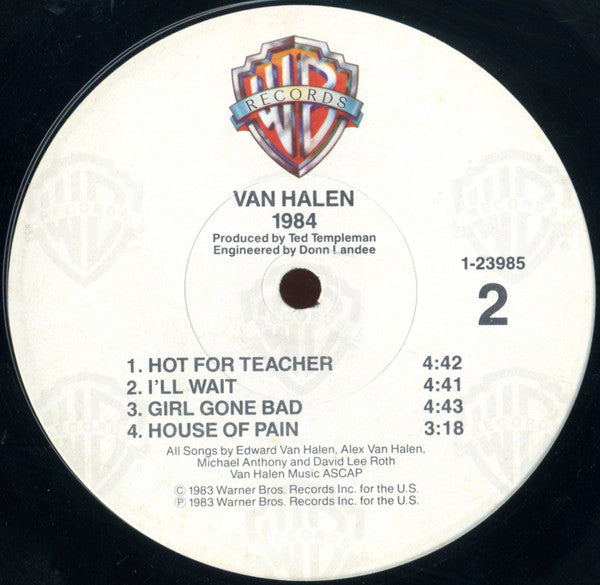 Van Halen - 1984 - LP