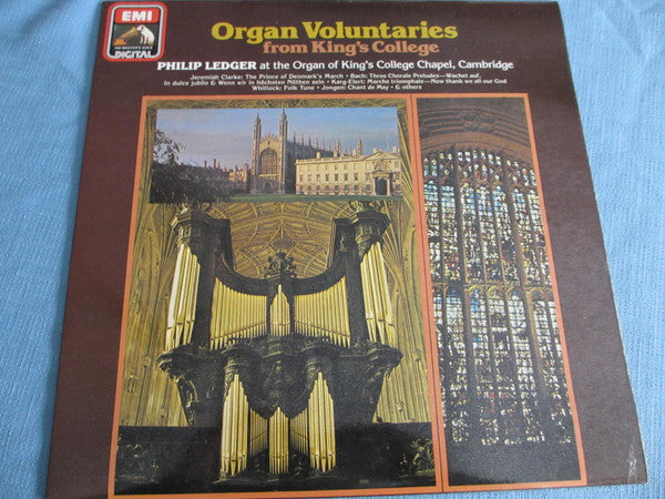 Philip Ledger - Organ Voluntaries From King's - LP