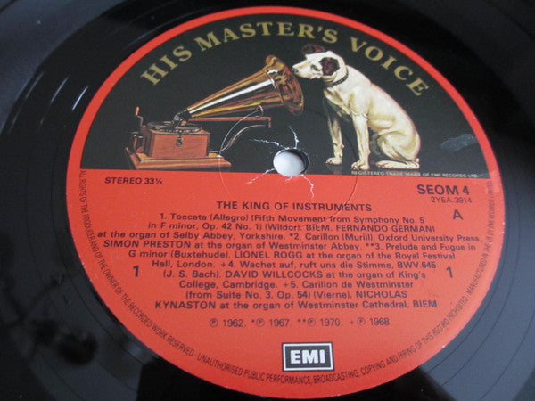 Philip Ledger - Organ Voluntaries From King's - LP