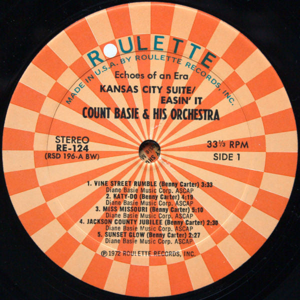 Count Basie - Kansas City Suite / Easin' It - LP