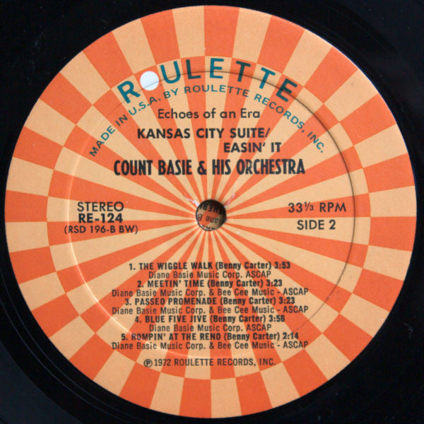Count Basie - Kansas City Suite / Easin' It - LP