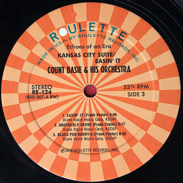 Count Basie - Kansas City Suite / Easin' It - LP