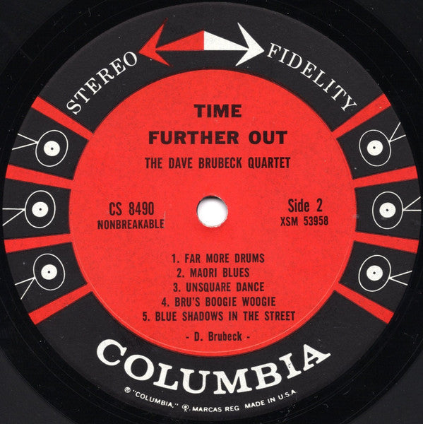 The Dave Brubeck Quartet - Time Further Out (Miro Reflections) - LP