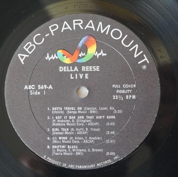 Della Reese - Della Reese Live - LP