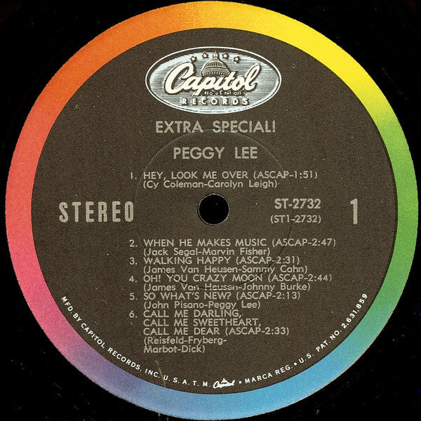 Peggy Lee - Extra Special! - LP