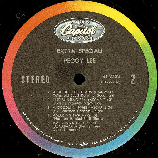 Peggy Lee - Extra Special! - LP