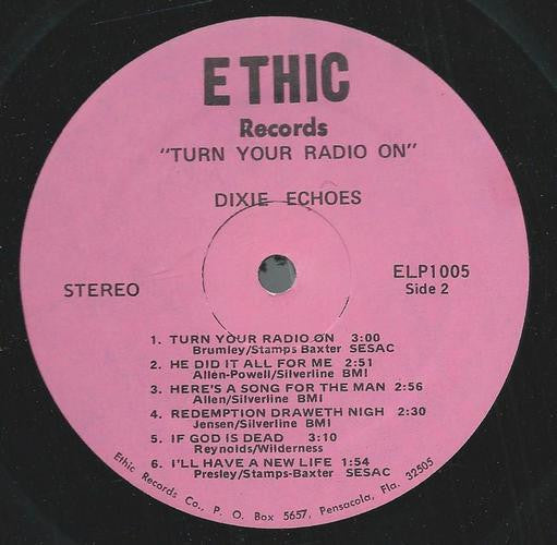 Dixie Echoes* - Turn Your Radio On - LP