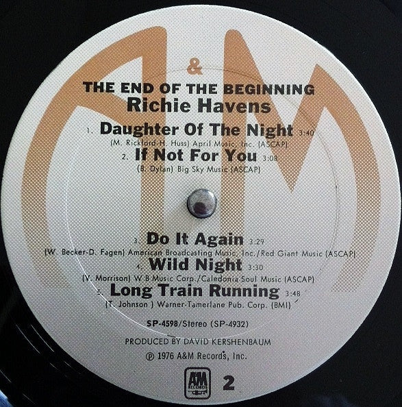 Richie Havens - The End Of The Beginning