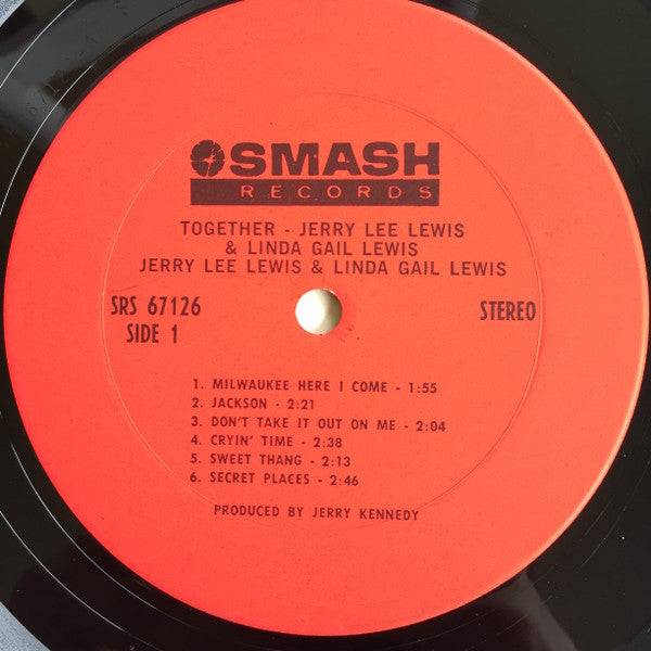Jerry Lee Lewis & Linda Gail Lewis - Together - LP