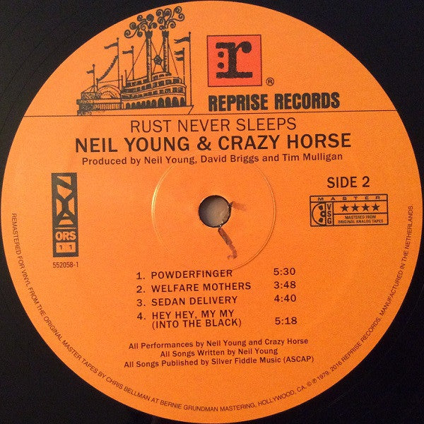 Neil Young & Crazy Horse - Rust Never Sleeps - LP