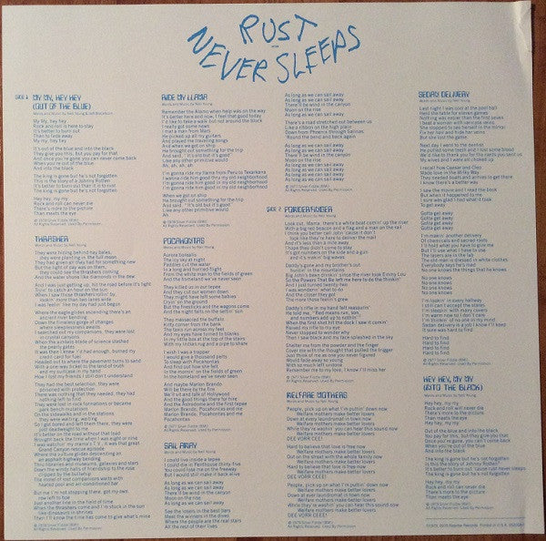 Neil Young & Crazy Horse - Rust Never Sleeps - LP