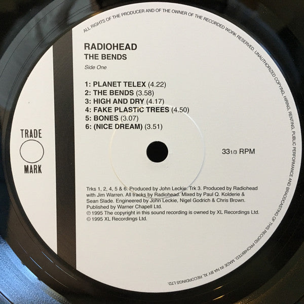 Radiohead - The Bends - LP