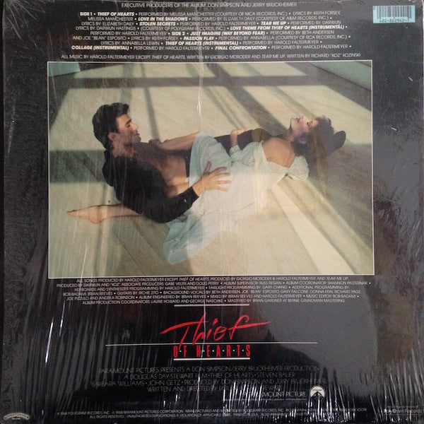 Various - Thief Of Hearts (Original Motion Picture Soundtrack) - LP