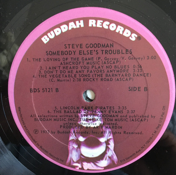 Steve Goodman - Somebody Else's Troubles - LP