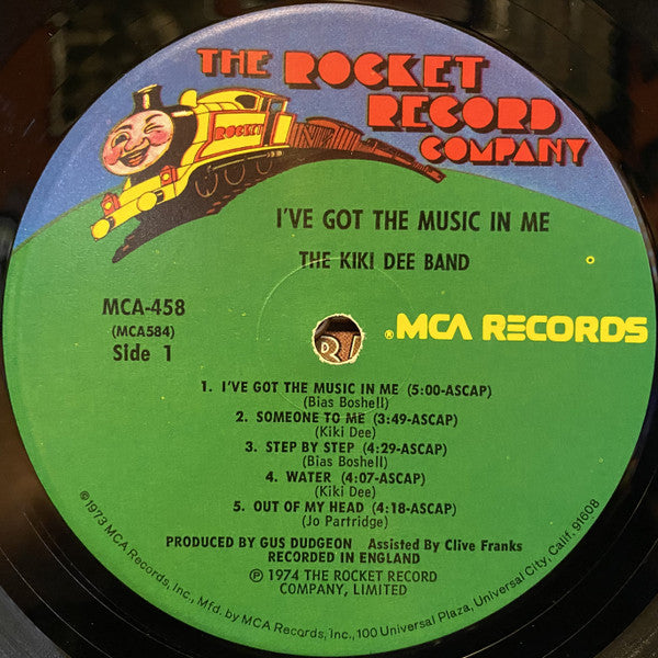 The Kiki Dee Band - I've Got The Music In Me - LP