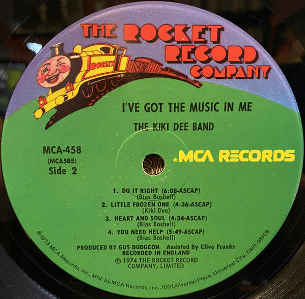 The Kiki Dee Band - I've Got The Music In Me - LP