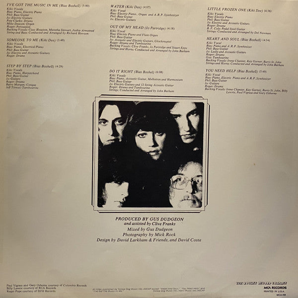 The Kiki Dee Band - I've Got The Music In Me - LP