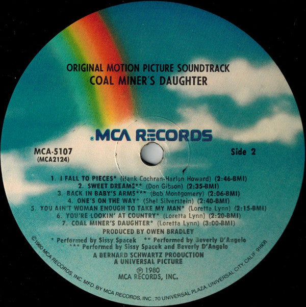 Various - Coal Miner's Daughter:  Original Motion Picture Soundtrack - LP