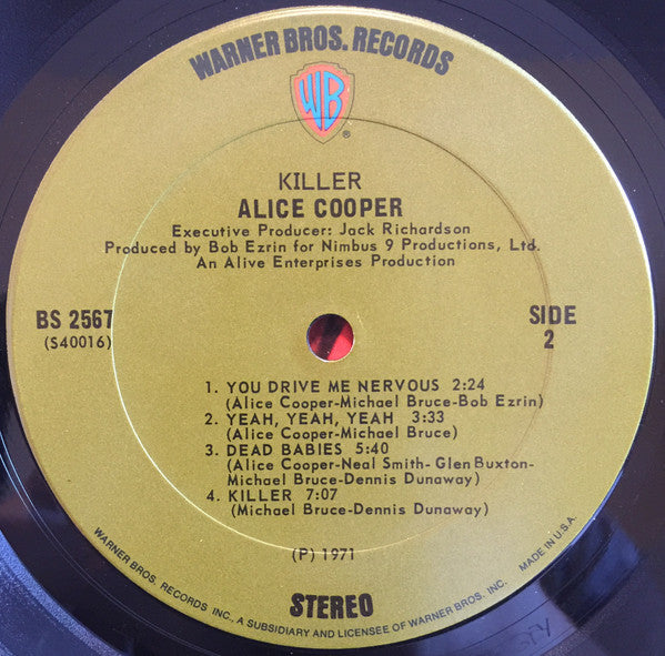 Alice Cooper - Killer - LP