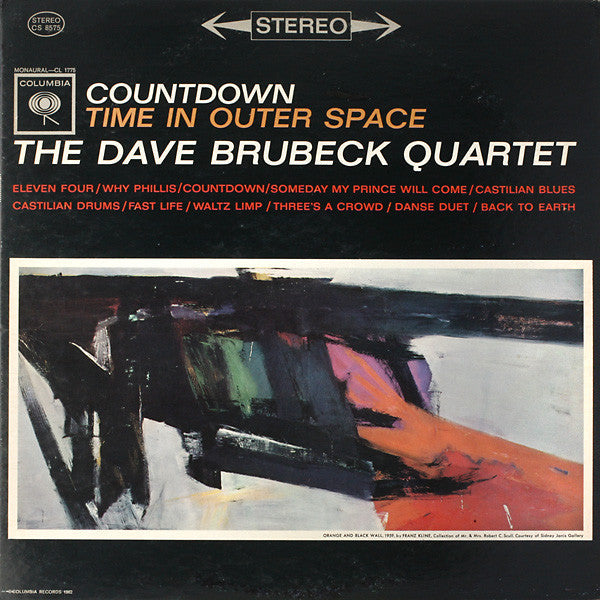 The Dave Brubeck Quartet - Countdown: Time In Outer Space - LP