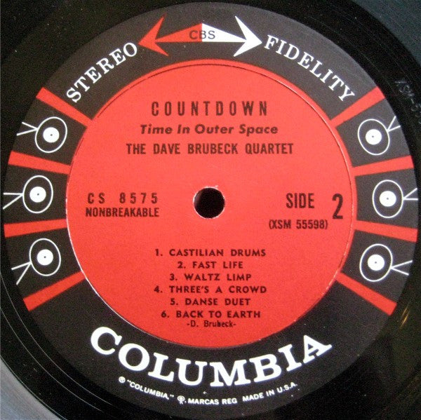 The Dave Brubeck Quartet - Countdown: Time In Outer Space - LP
