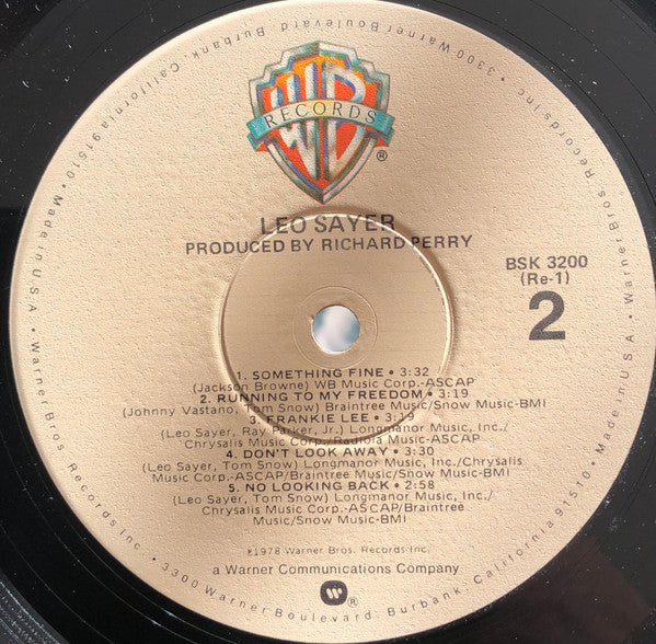 Leo Sayer - Leo Sayer - LP