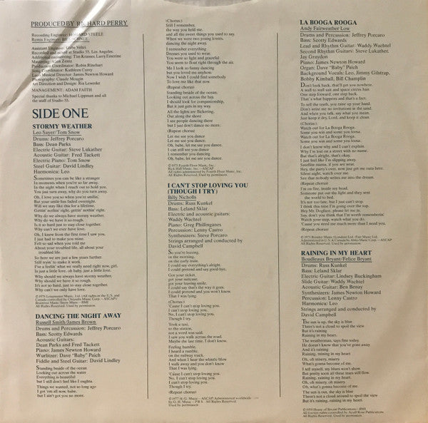 Leo Sayer - Leo Sayer - LP
