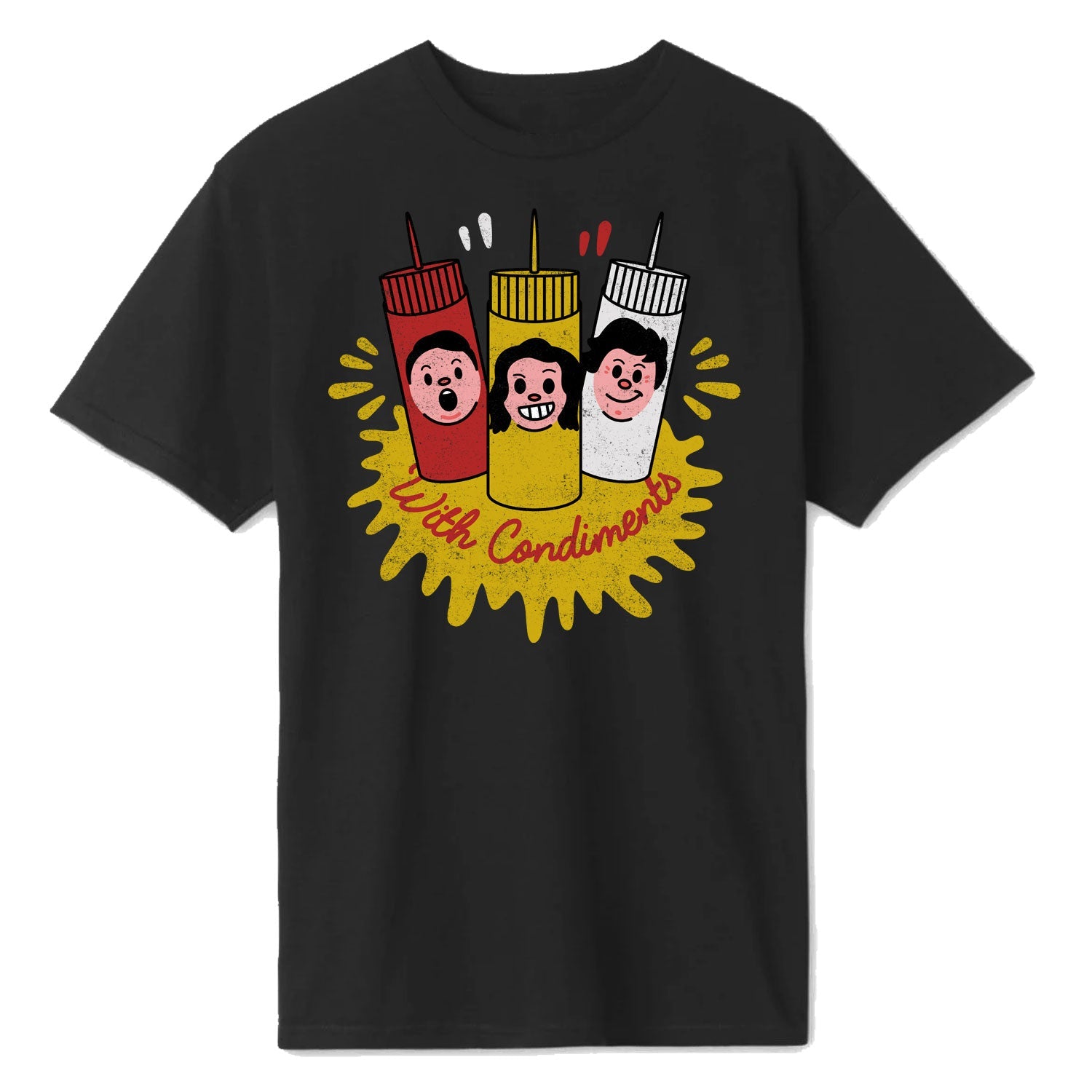 With Condiments Black