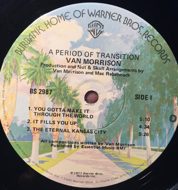 Van Morrison - A Period Of Transition - LP