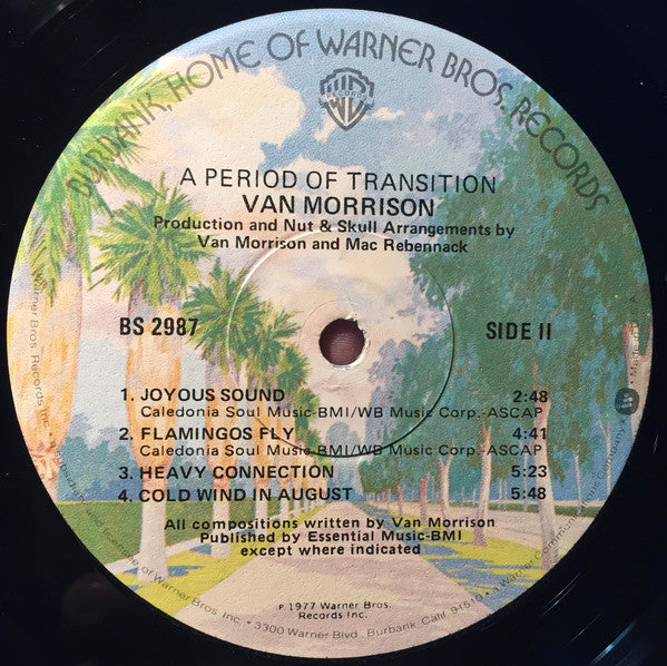 Van Morrison - A Period Of Transition - LP