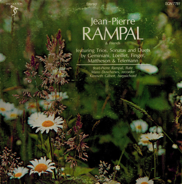 Jean-Pierre Rampal And Friends* - Trios, Sonatas And Duets By Geminiani, Loeillet, Finger, Mattheson And Telemann - LP